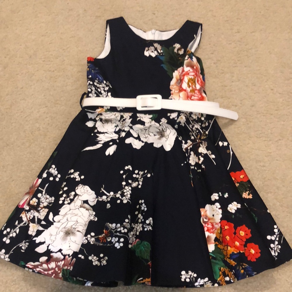 Girls floral dress